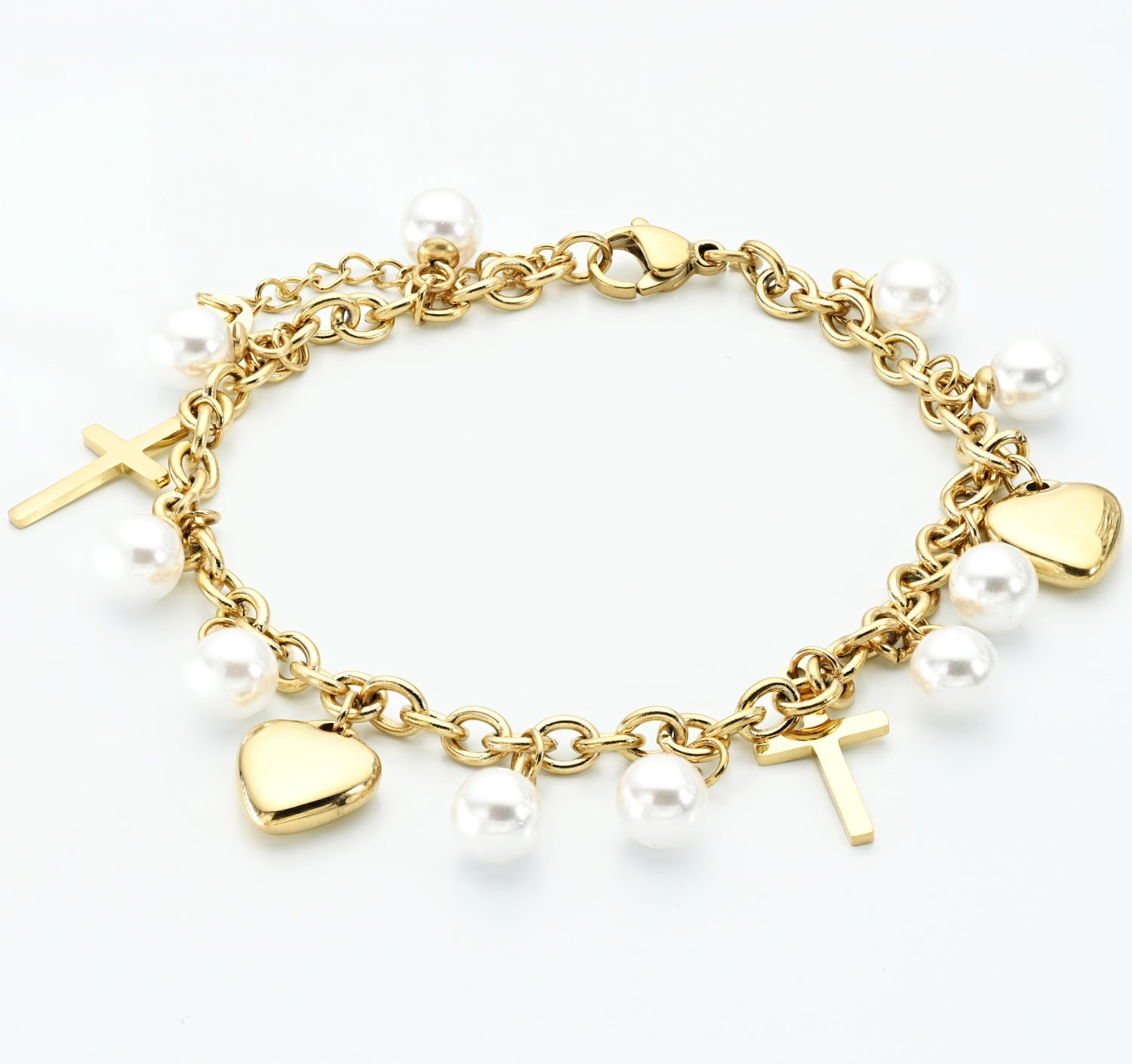 Cross Charms Bracelet