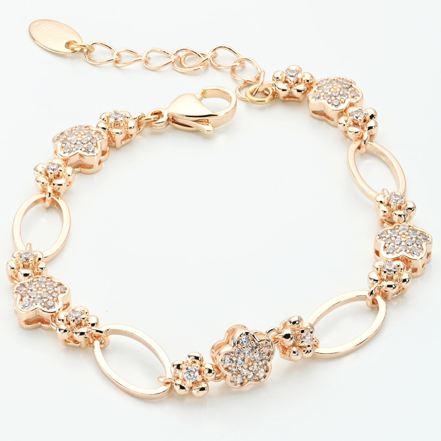 Floral Chain Bracelet