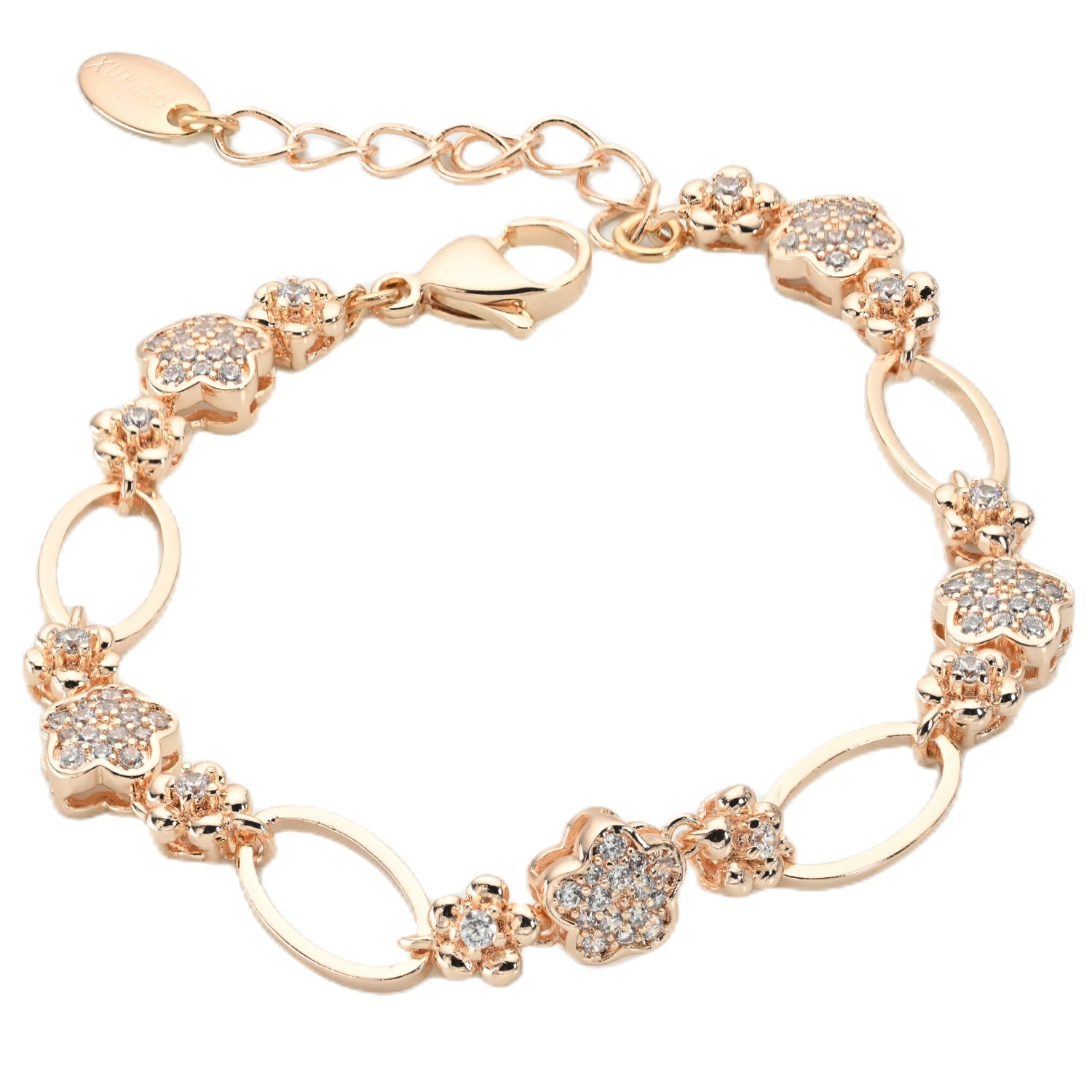 Floral Chain Bracelet