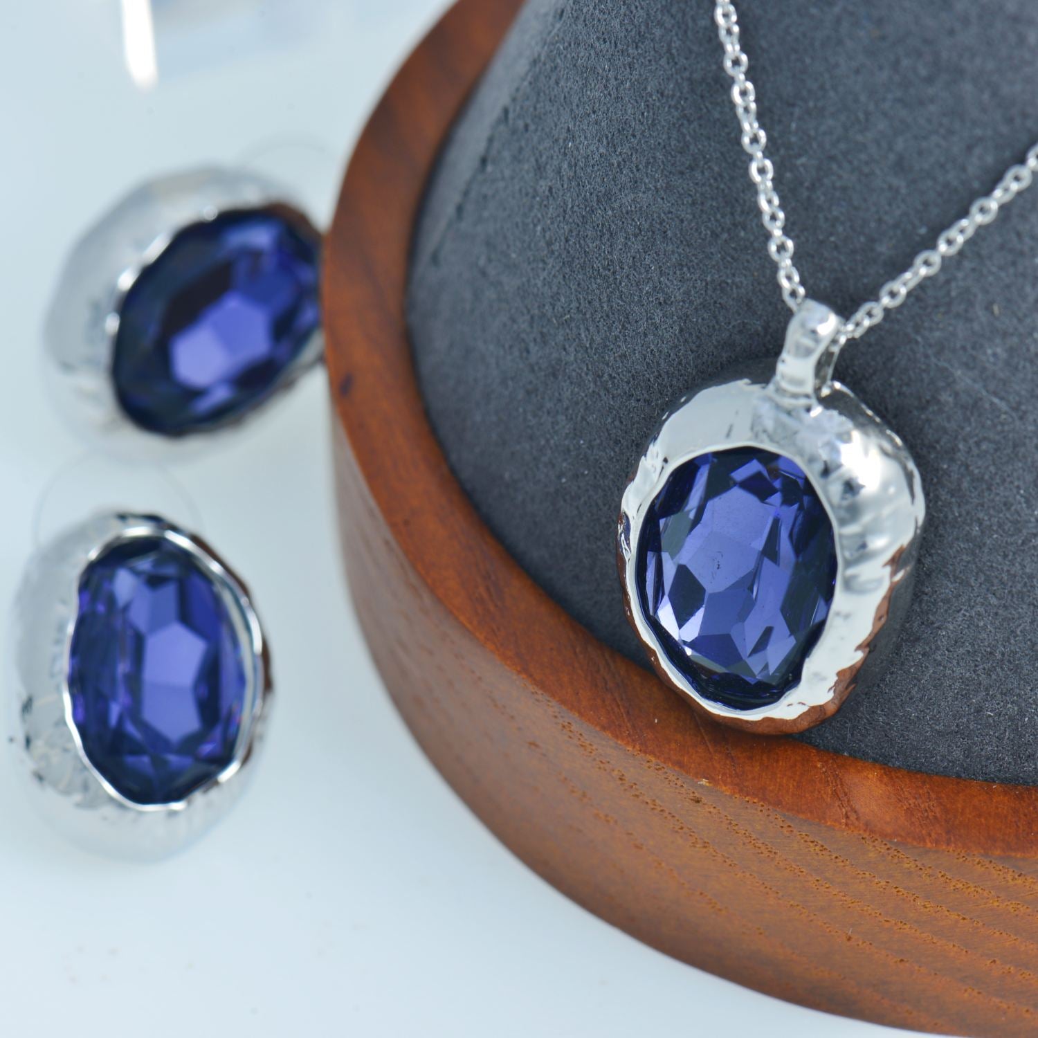 Necklace and Earrings Matching Set