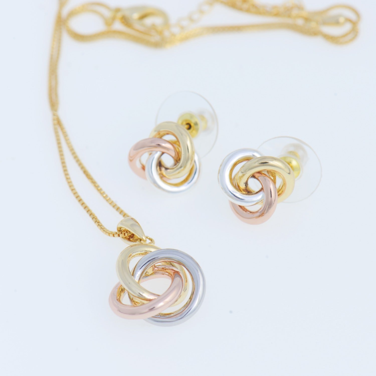 Necklace and Earrings Matching Set