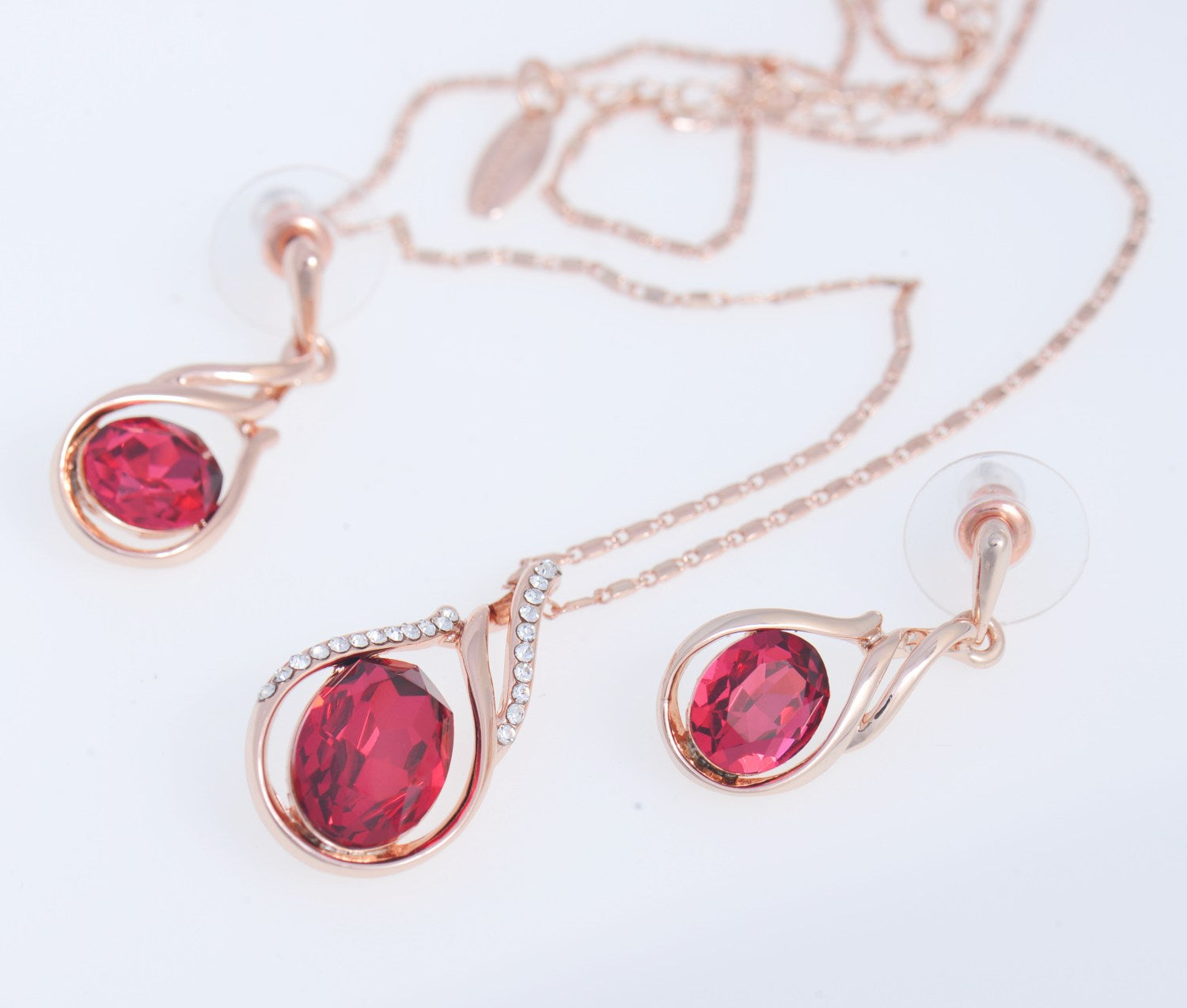 Necklace And Earrings Matching Set