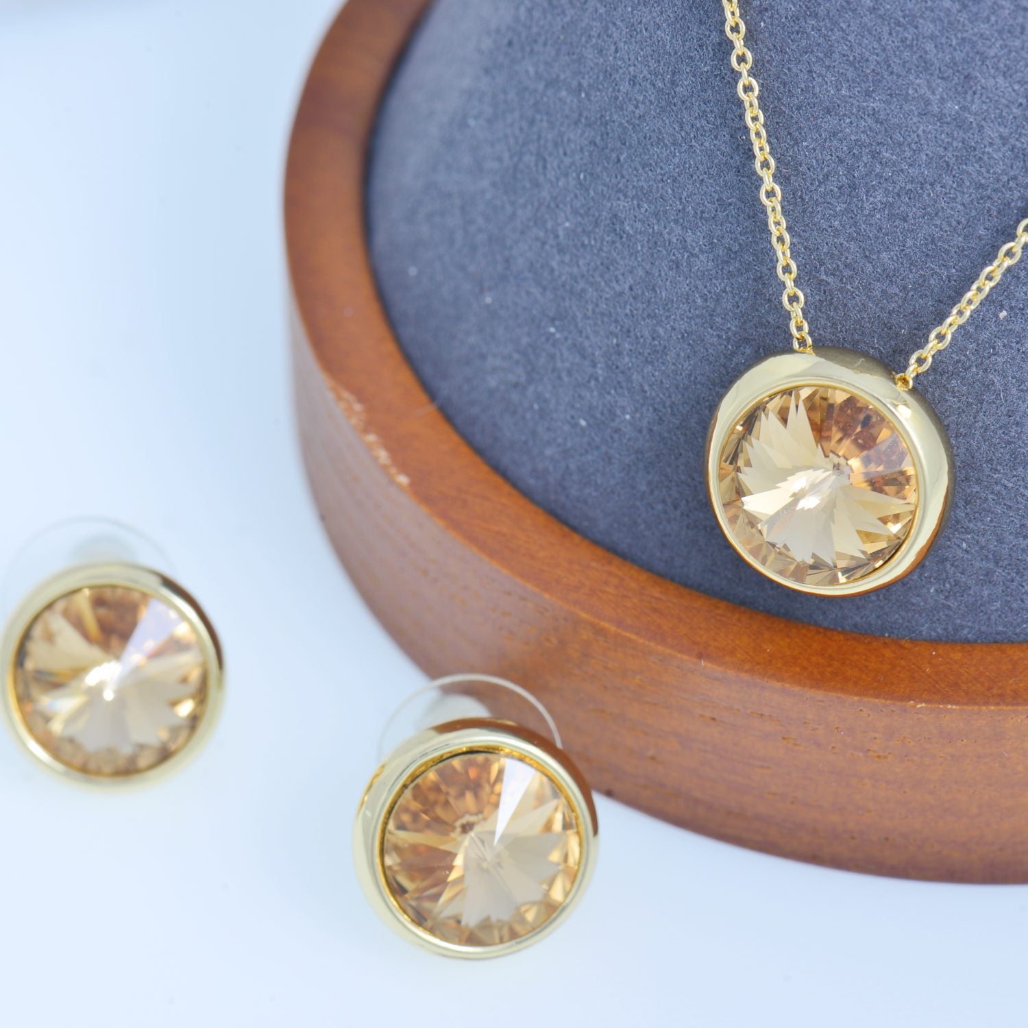 Necklace and Earrings Matching Set