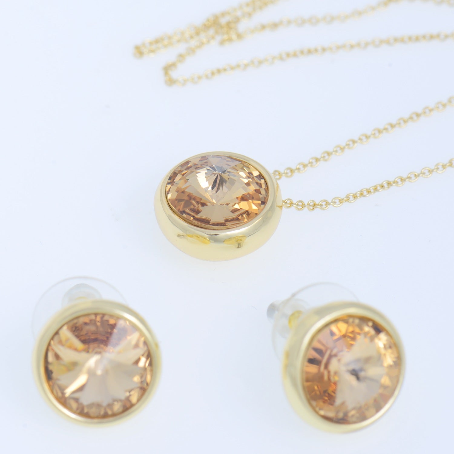 Necklace and Earrings Matching Set