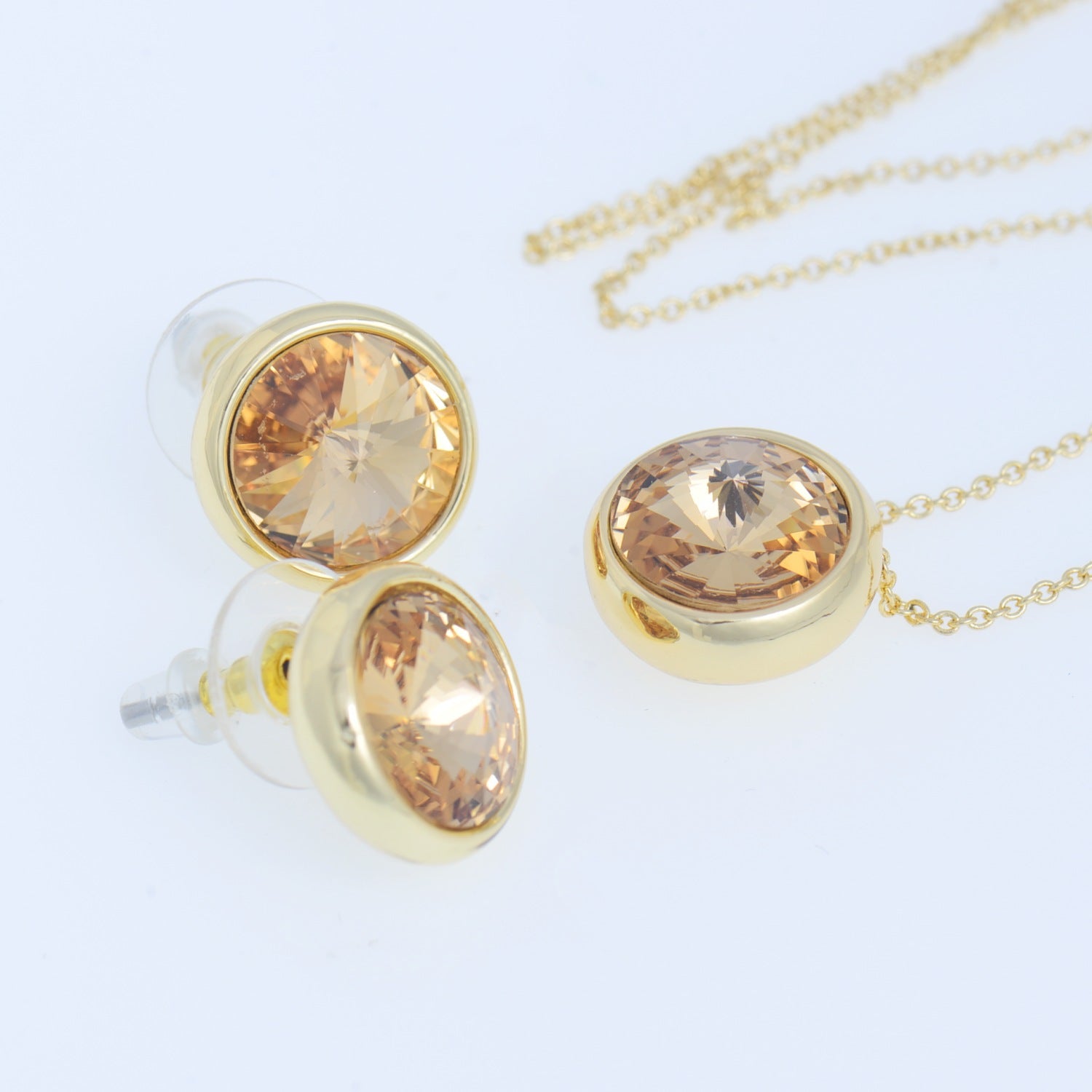 Necklace and Earrings Matching Set