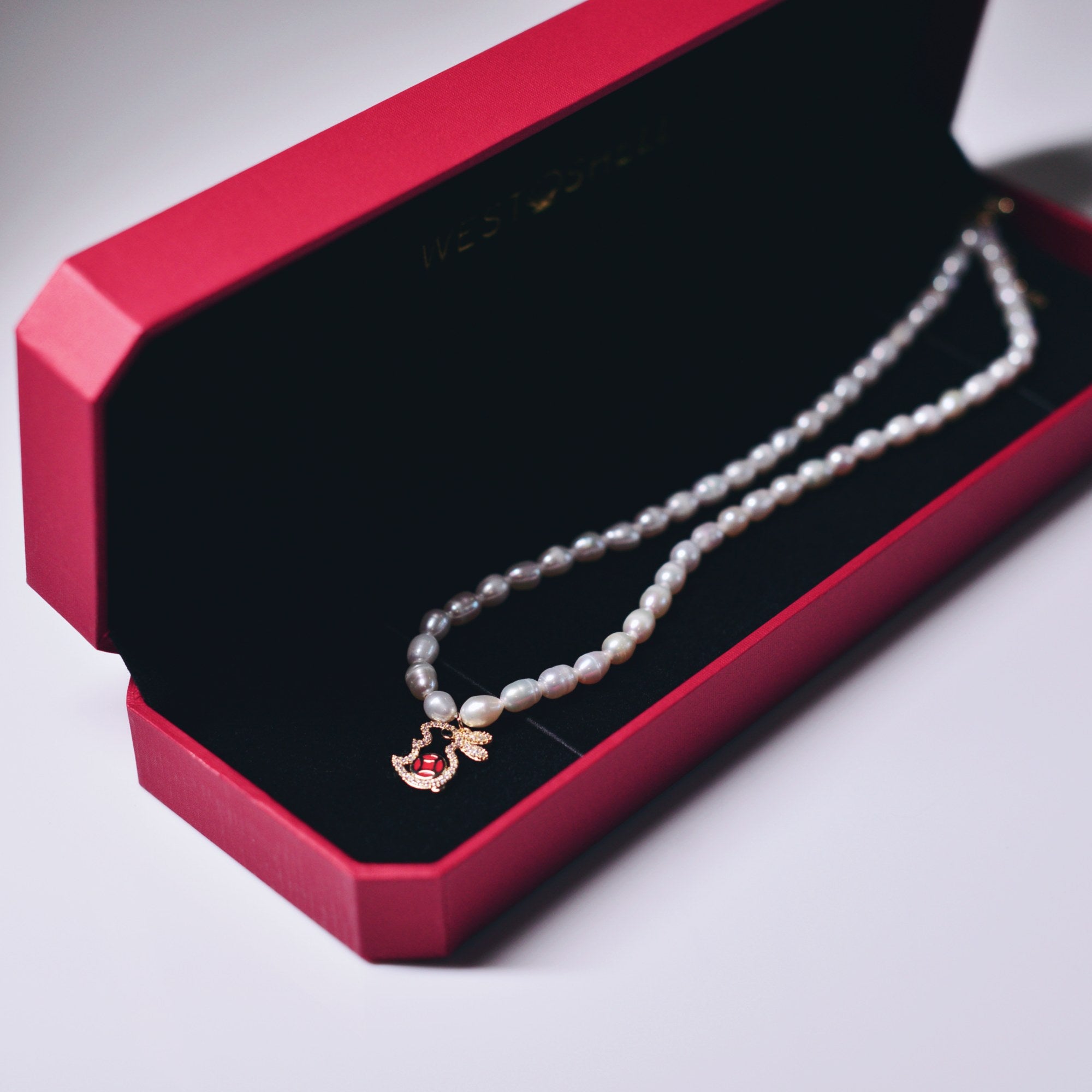 Lucky Rabbit Freshwater Pearl Necklace