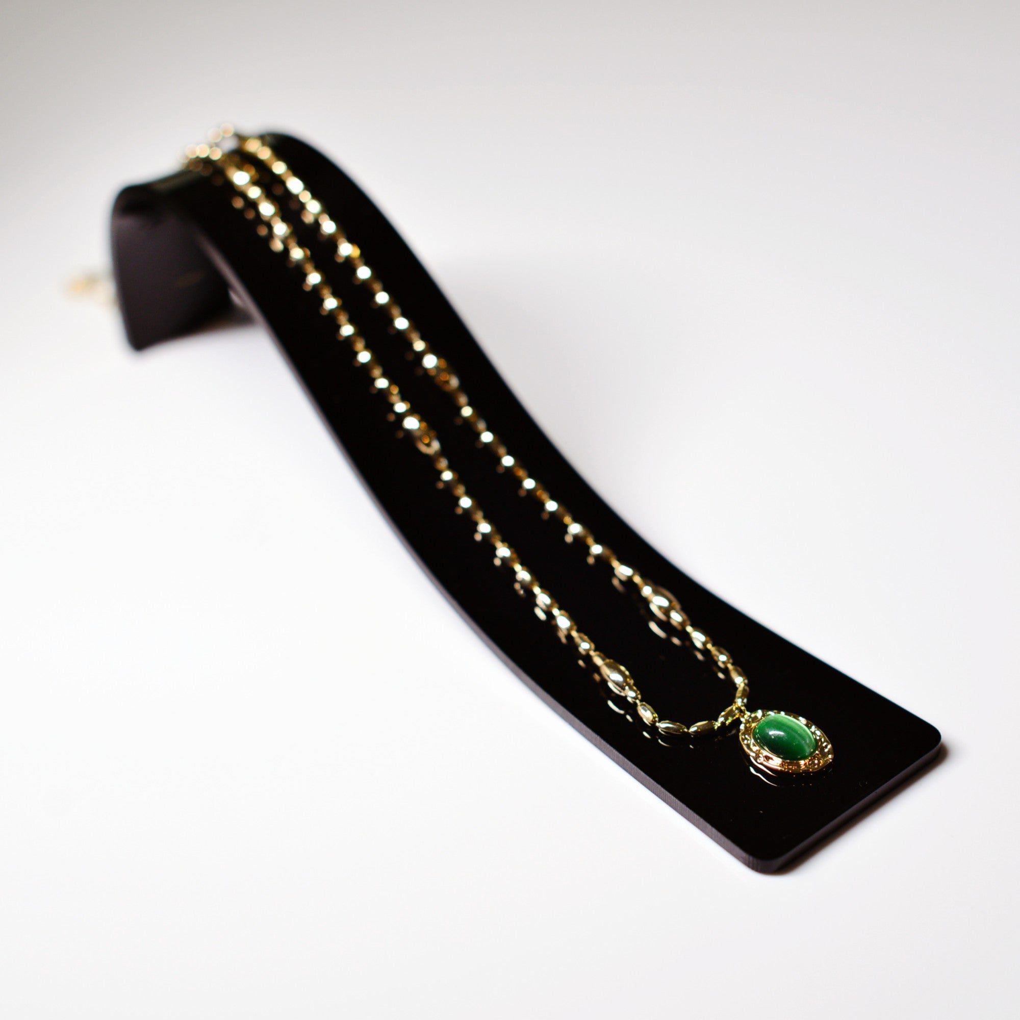 Lab Opal Pendant Necklace