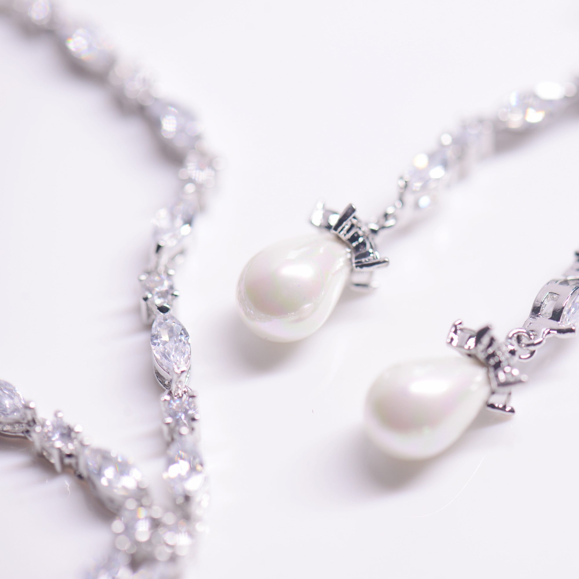 Bridal wedding jewelry set
