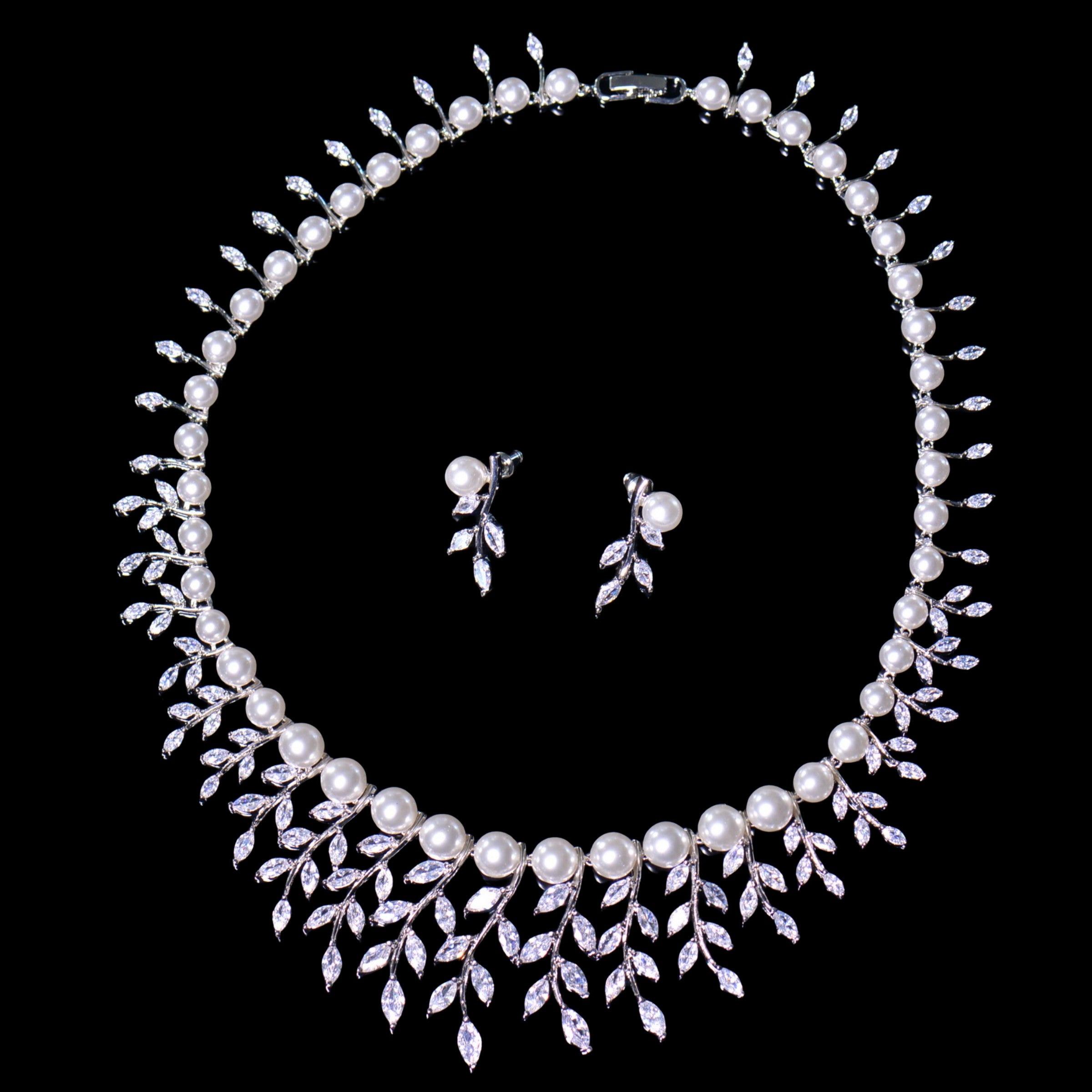 Enchanted Leaf Harmony Bridal Set