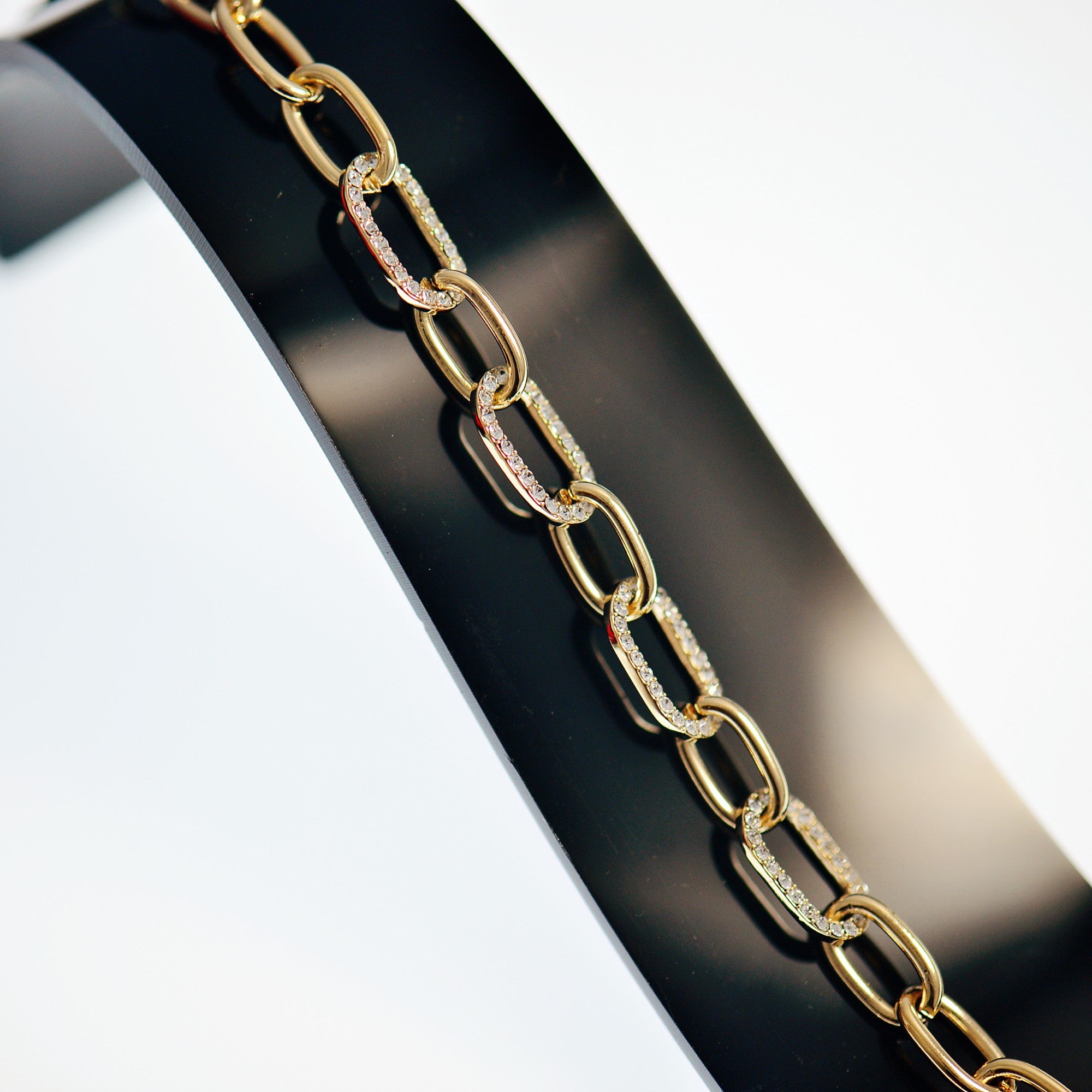 CZ Link Chain Bracelet