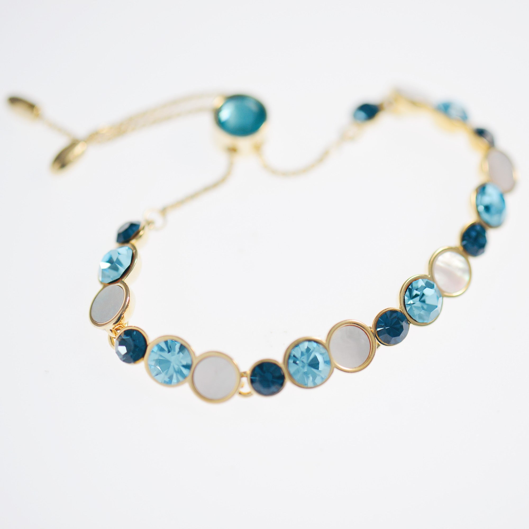 CZ and mother pearl Bracelet