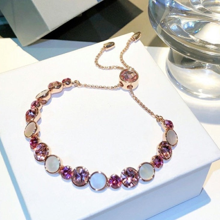 CZ and mother pearl Bracelet