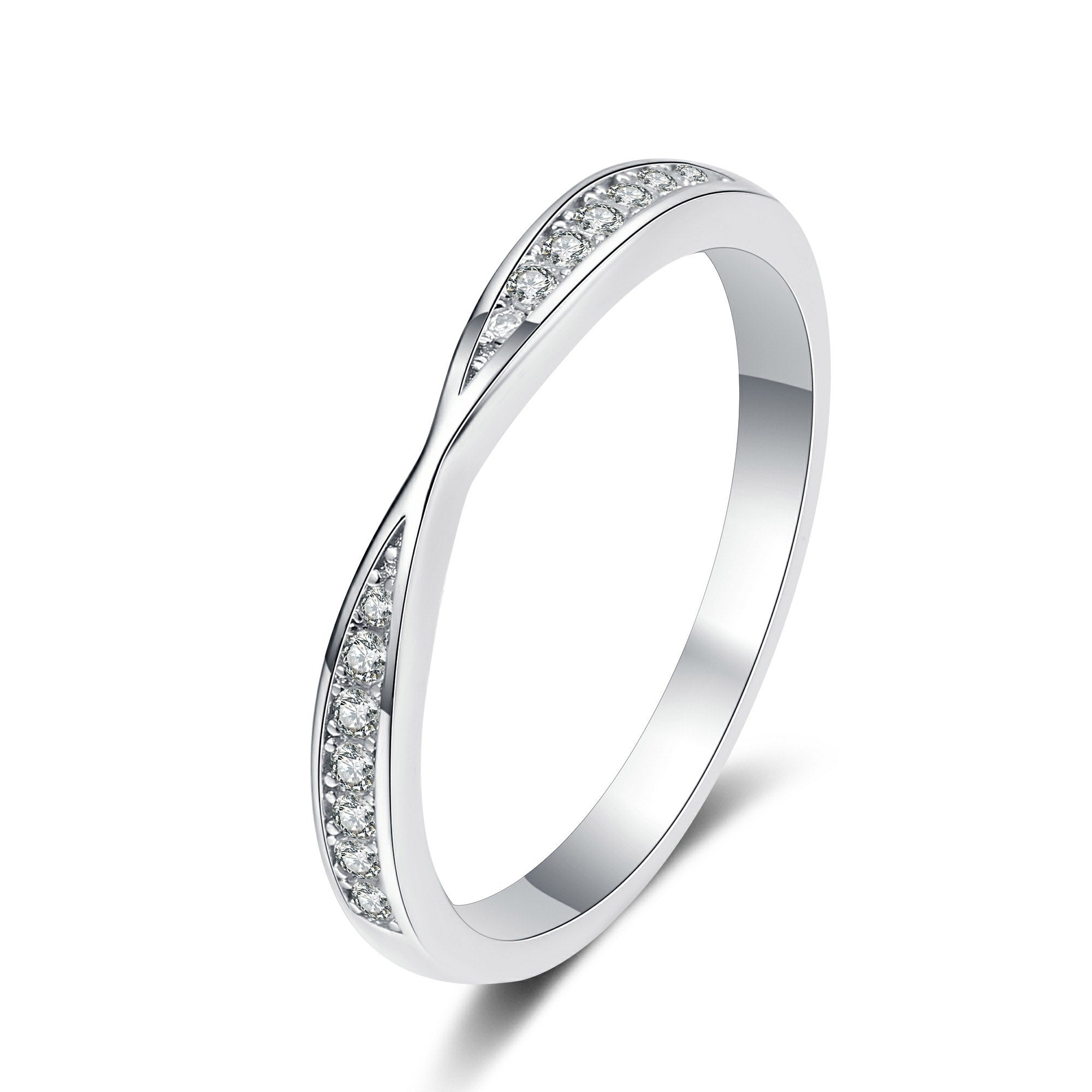 Moissanite Diamond Ring