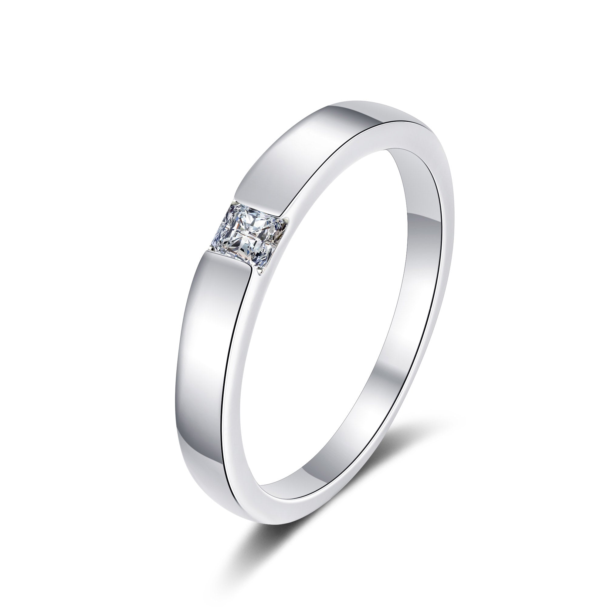 Moissanite Diamond Ring