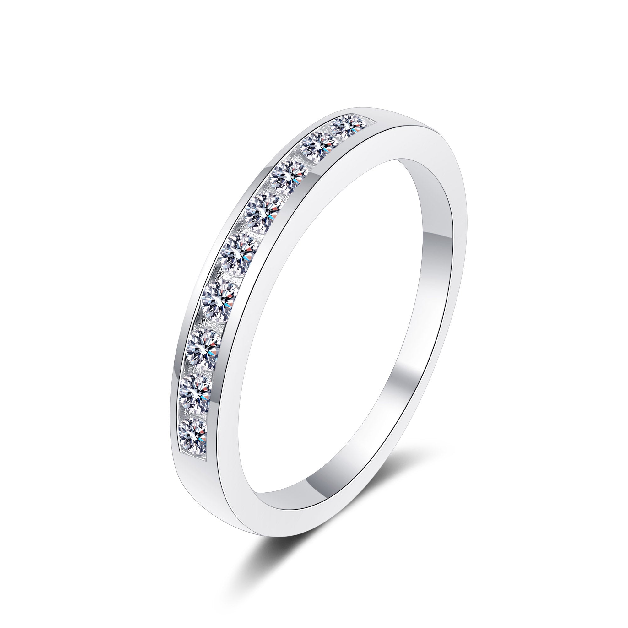 Moissanite Diamond Ring
