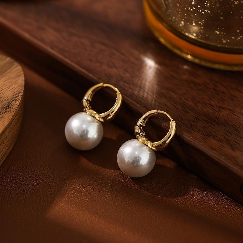 Elegant and Alluring pearl drop earrings