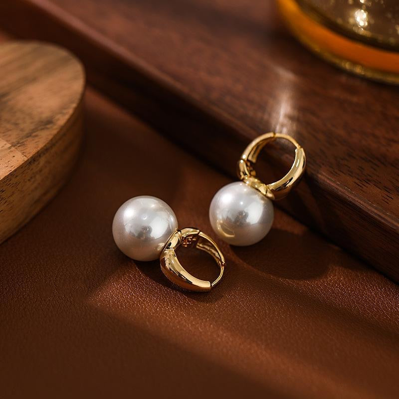 Elegant and Alluring pearl drop earrings