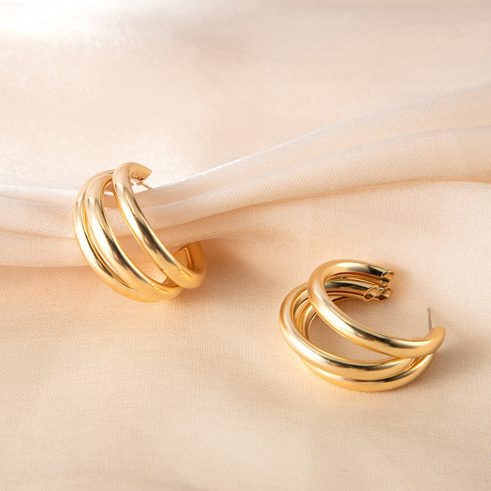 Open hoop Earrings