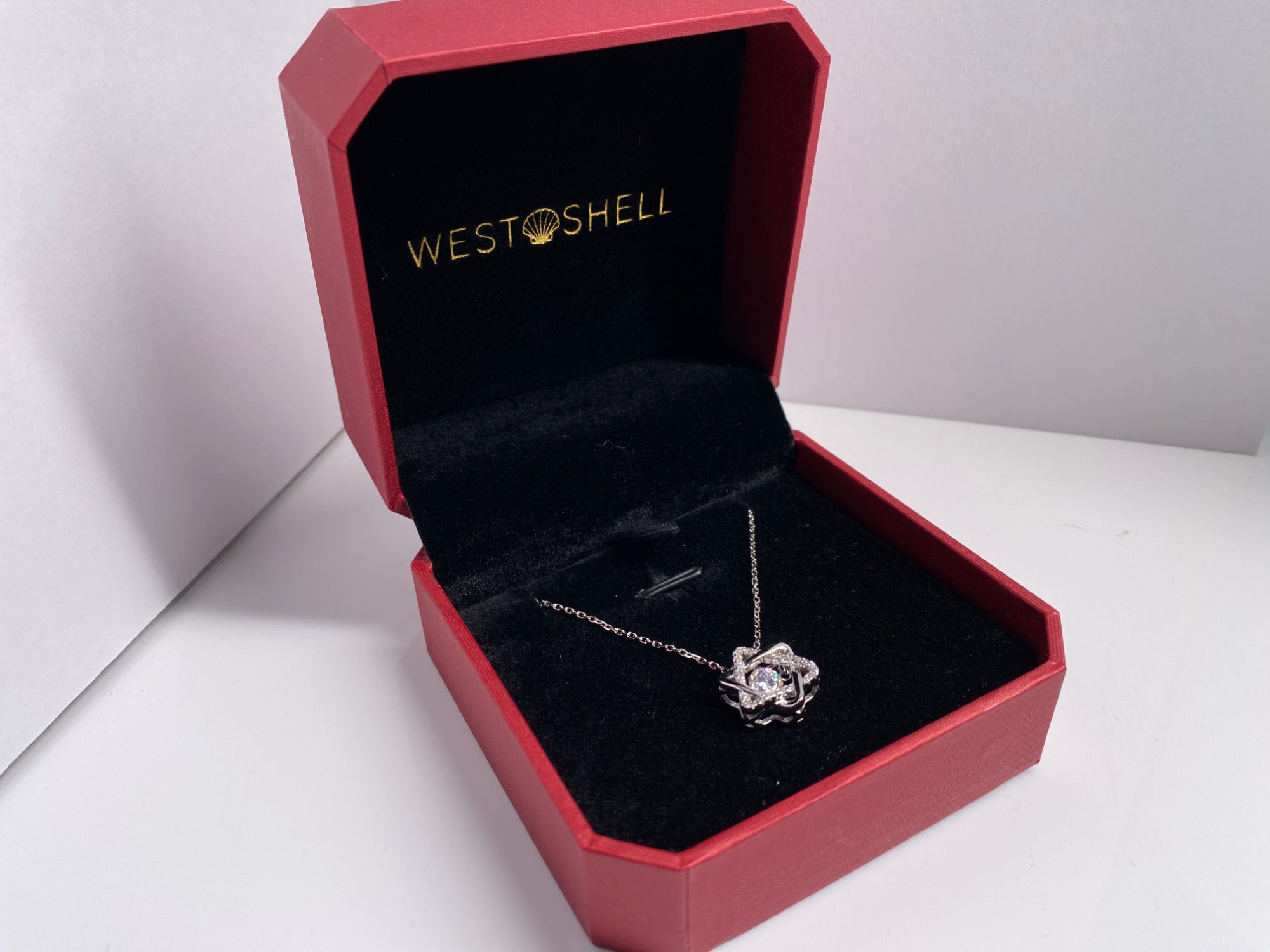 Hexagram Pendant 0.5CT Moissanite diamond Necklace
