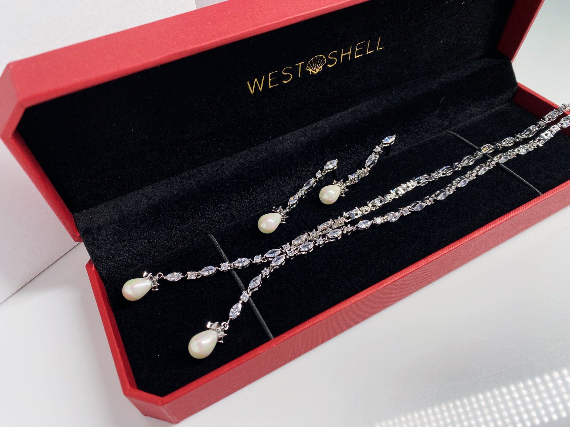 Bridal wedding jewelry set