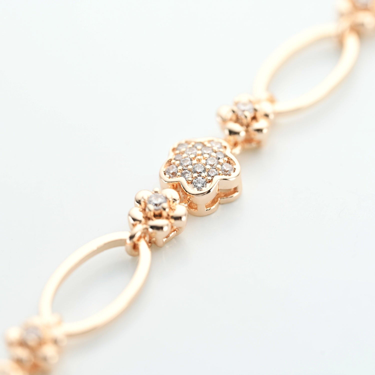 Floral Chain Bracelet