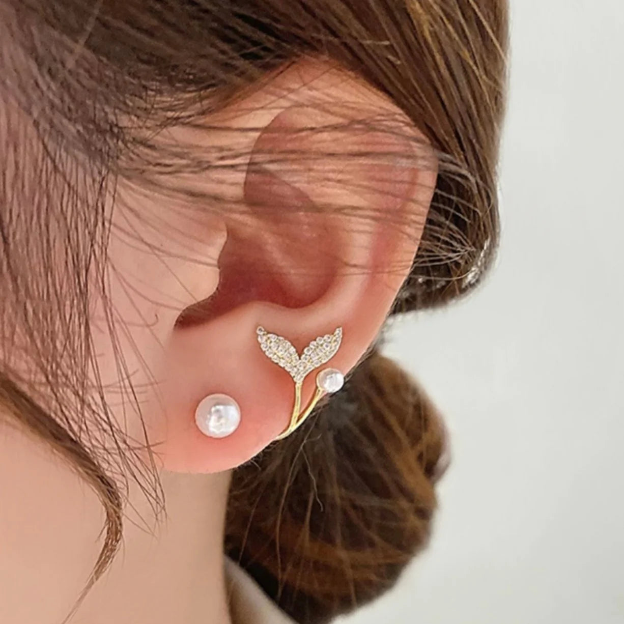 Winding of Spring earrings