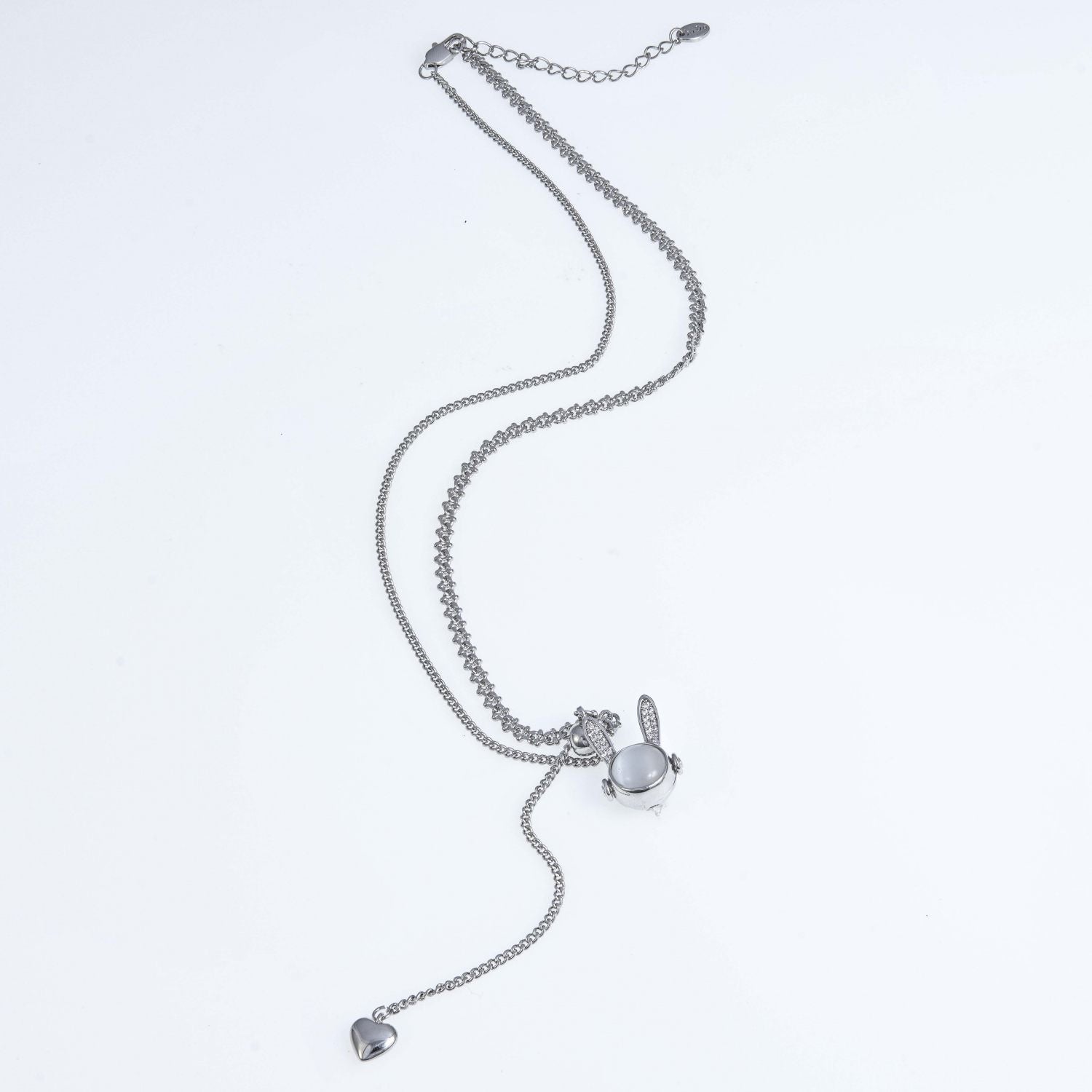Opal rabbit Necklace