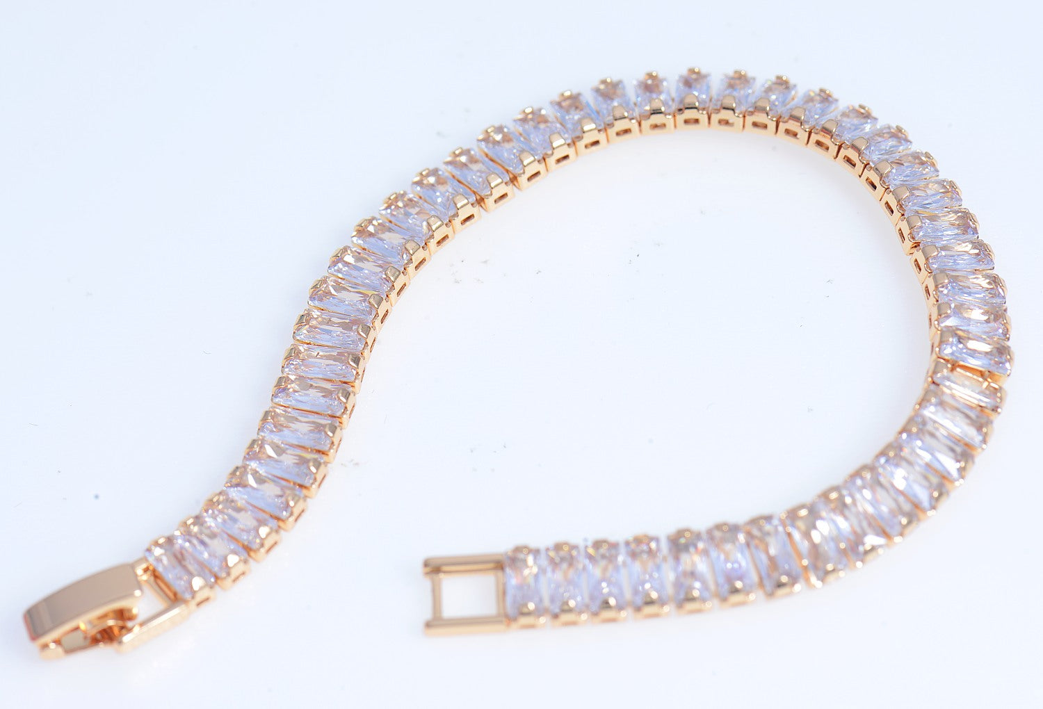 Tennis Bracelet Classic Zircon Inlaid