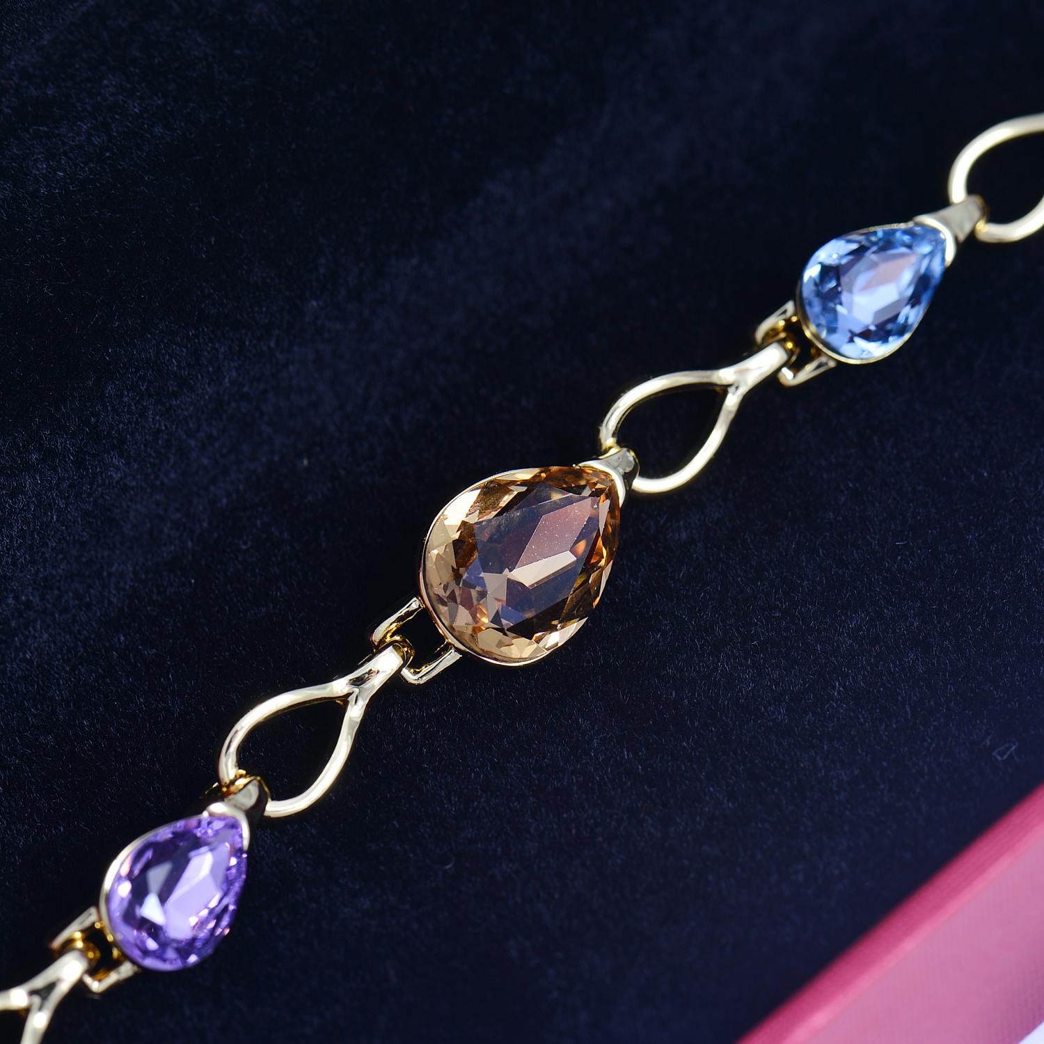 Drop Crystals bracelet