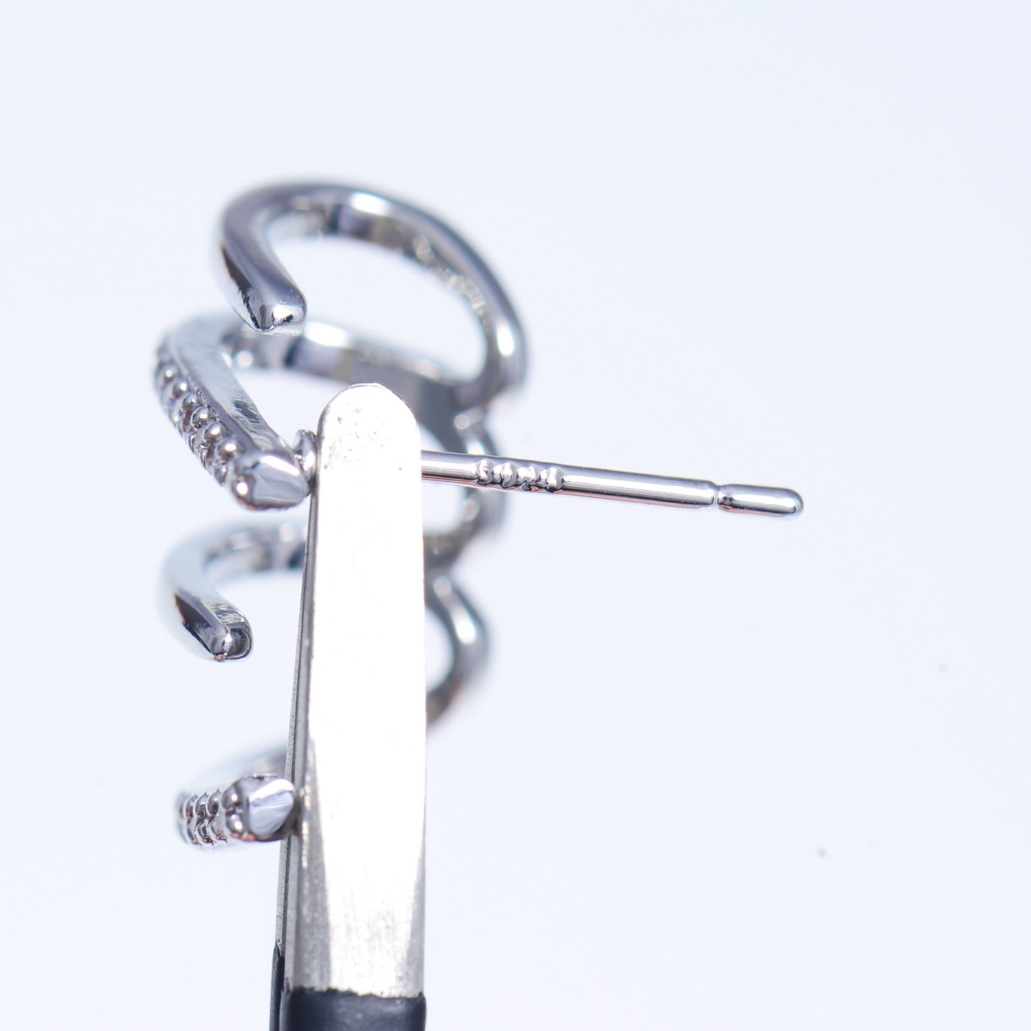 Delicate and Lovely Zirconia Stud Earrings