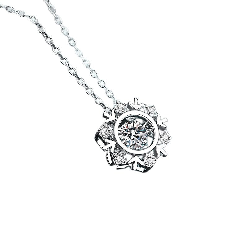 Moissanite diamond hexagram pendant necklace 0.5ct