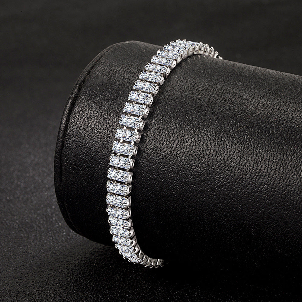 Tennis Bracelet Classic Zircon Inlaid bracelet