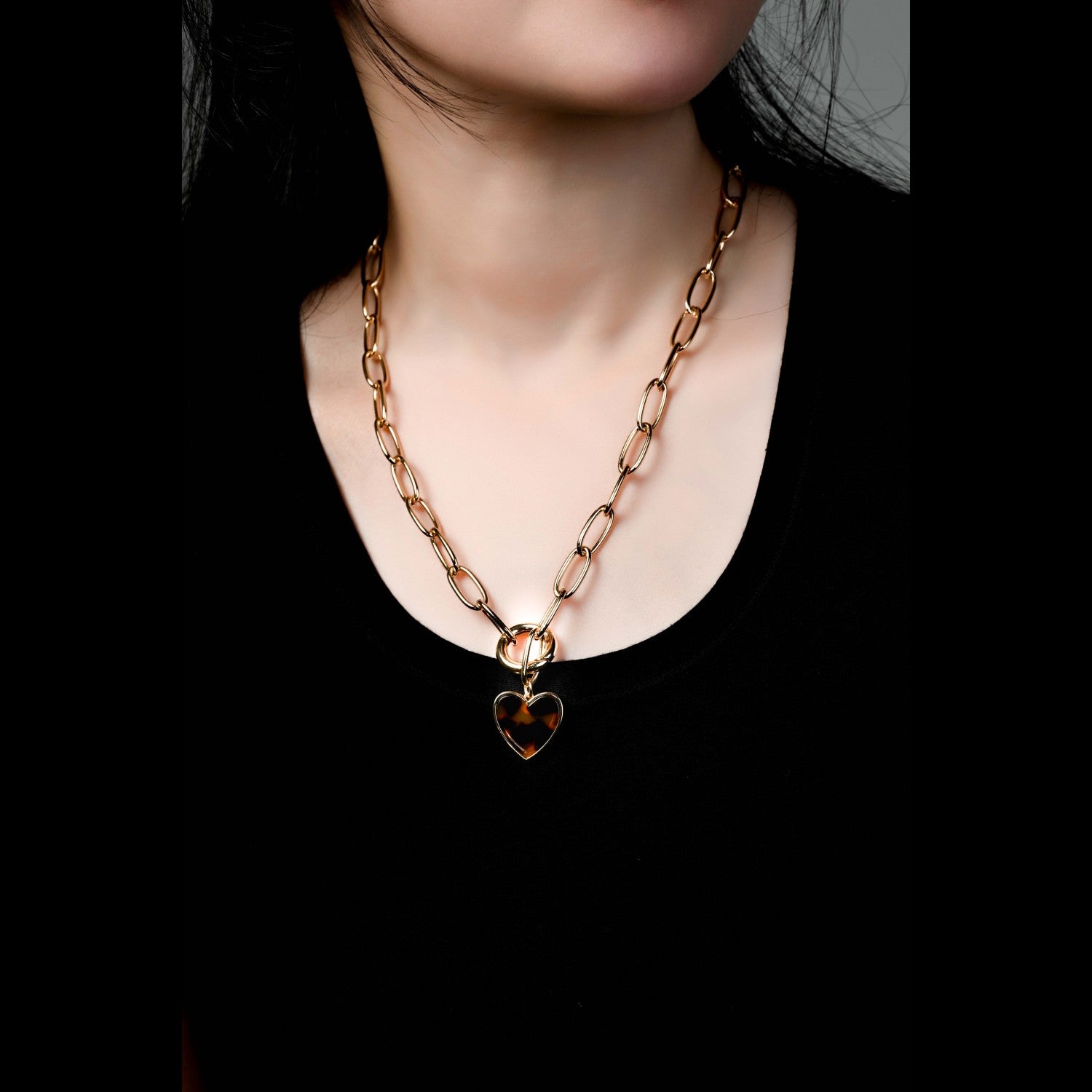 Heart chain Necklace