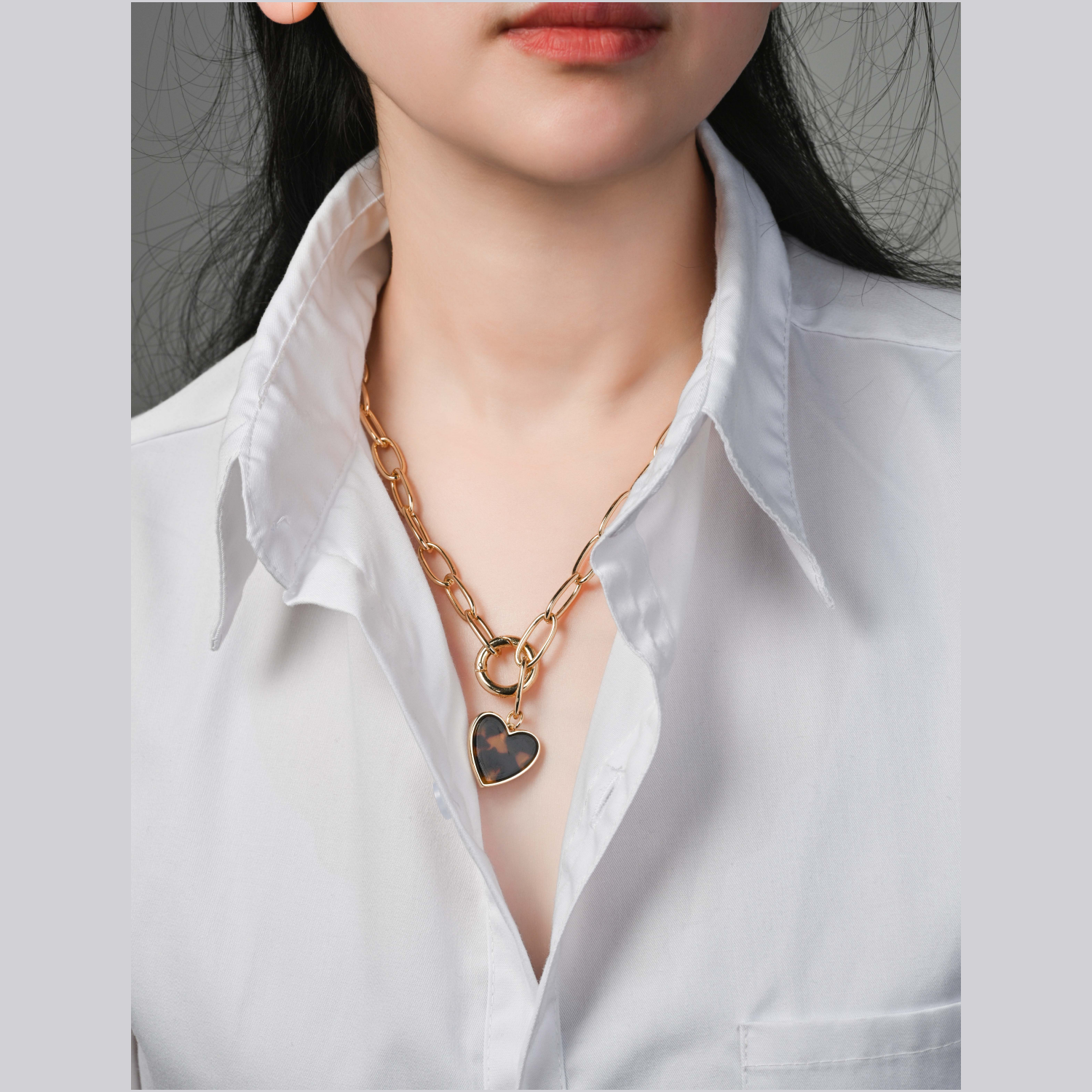 Heart chain Necklace