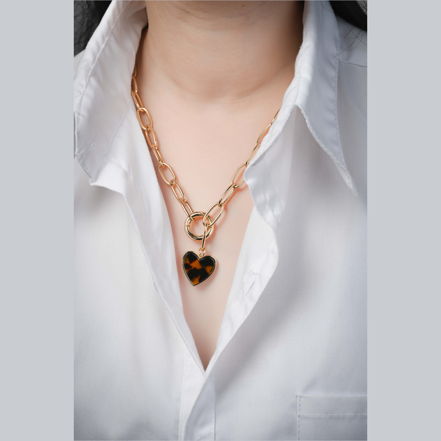 Heart chain Necklace