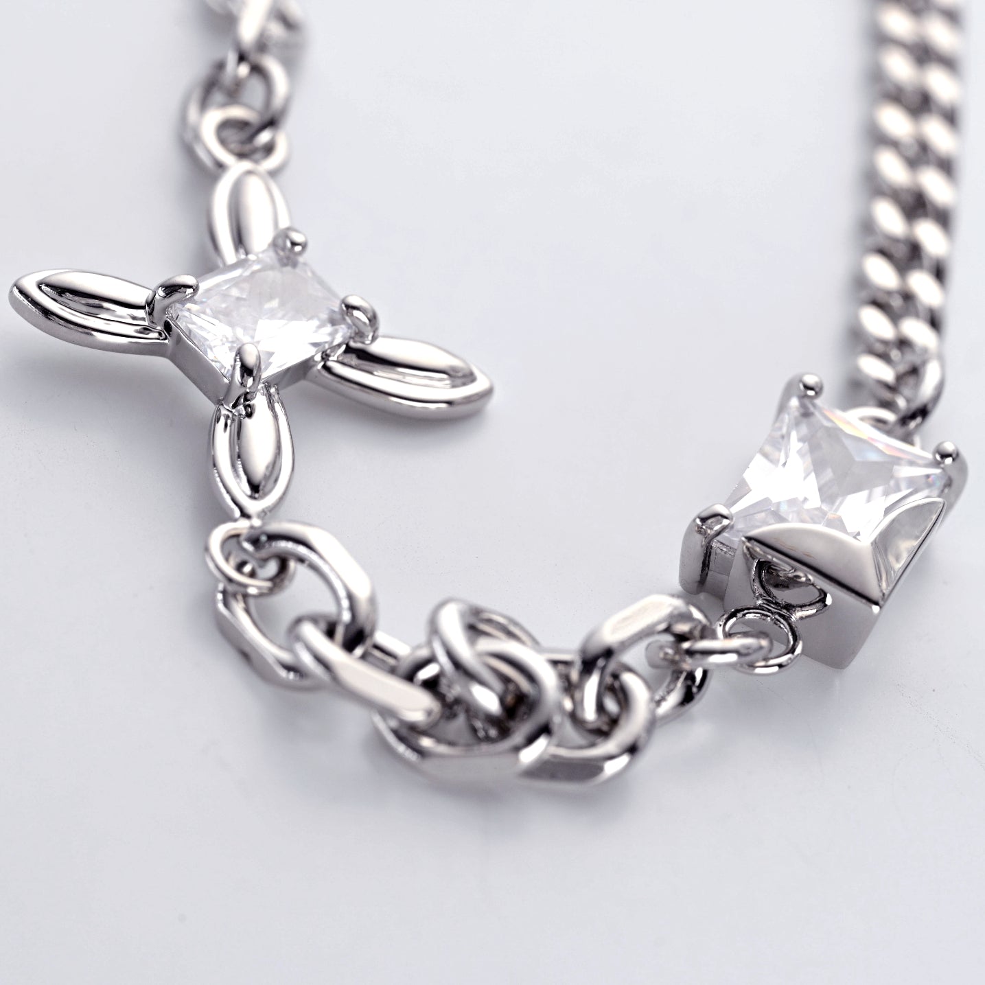 Crystal Cross Bracelet