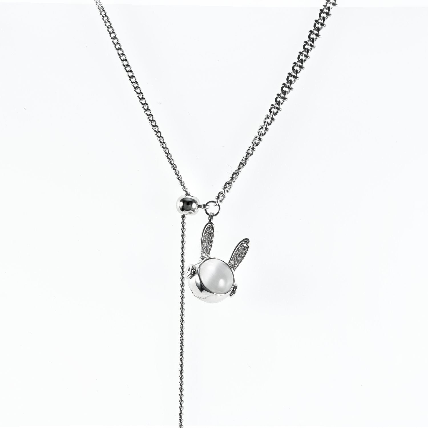 Opal rabbit Necklace
